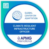 Climate-Resilient Infrastructure Officer badge