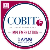 COBIT 5 Implementation badge