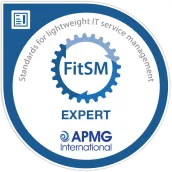 FitSM Expert & Auditor badge