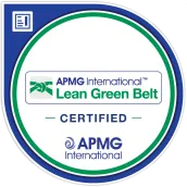Lean Green Belt badge