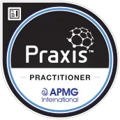 Praxis Framework Practitioner badge