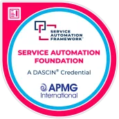 Service Automation Foundation  badge