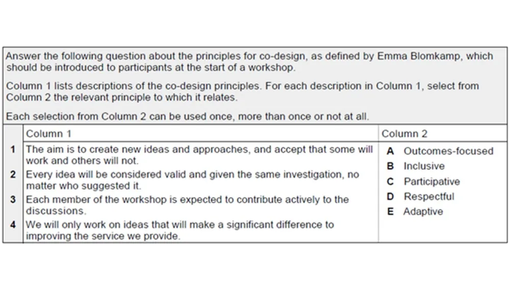 Change Exam Sample Question