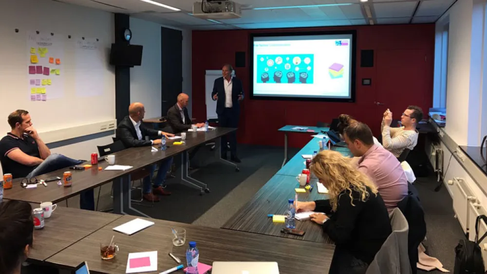 A Pink Elephant classroom in session